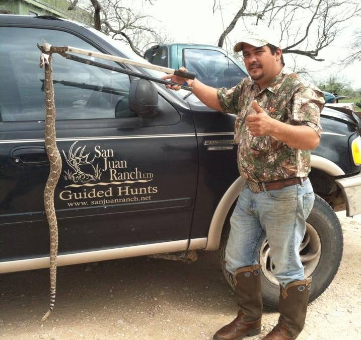 Eloy….AKA “BOSS” Killed this Bad Boy With a metal T-post