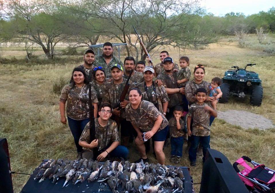 Opening weekend Dove Hunt…making great memories at San Juan Ranch